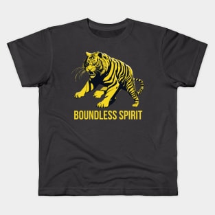 GOLDEN TIGER: BOUNDLESS SPIRIT Kids T-Shirt